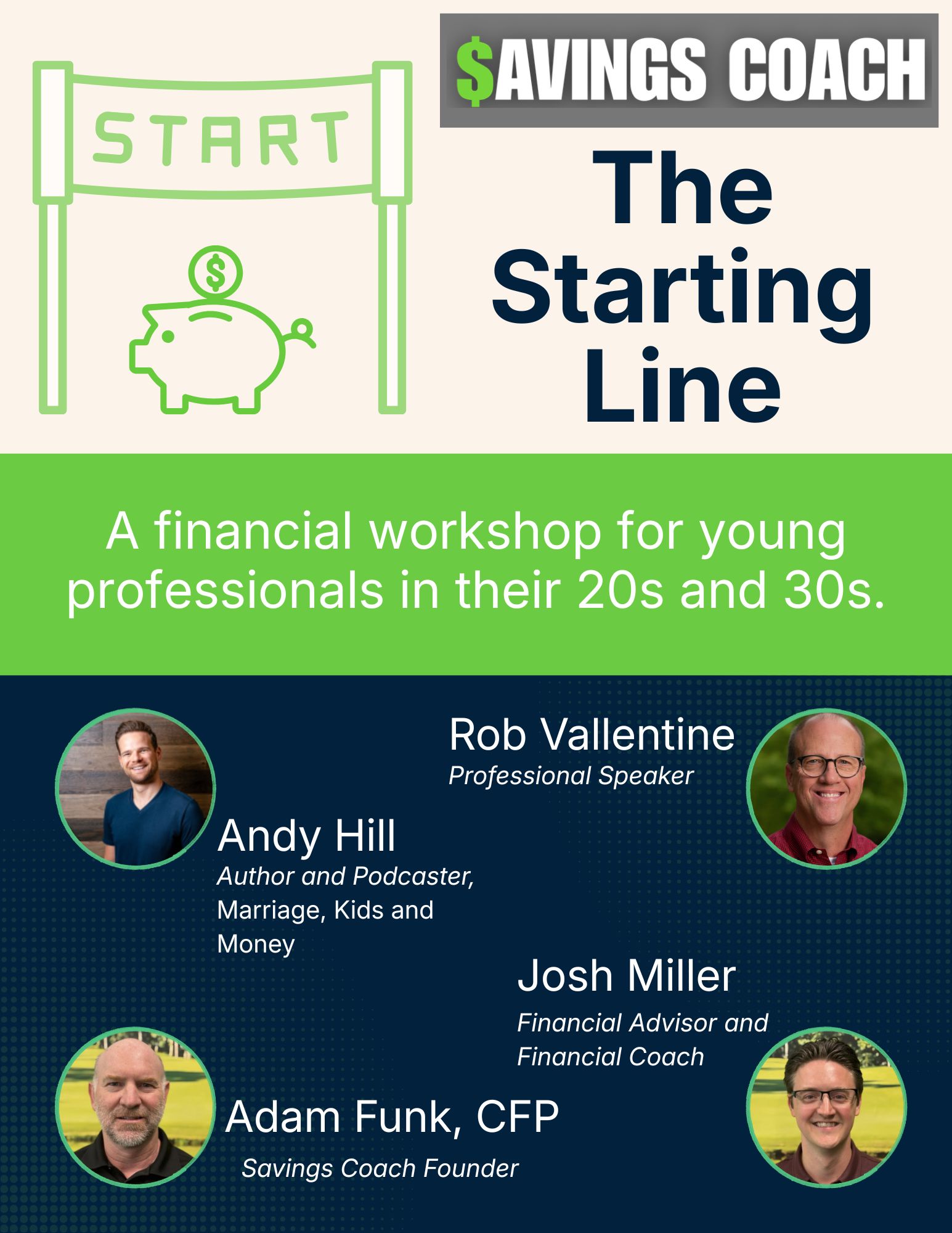 THE STARTING LINE: WHERE YOUR FINANCIAL JOURNEY TAKES OFF!!