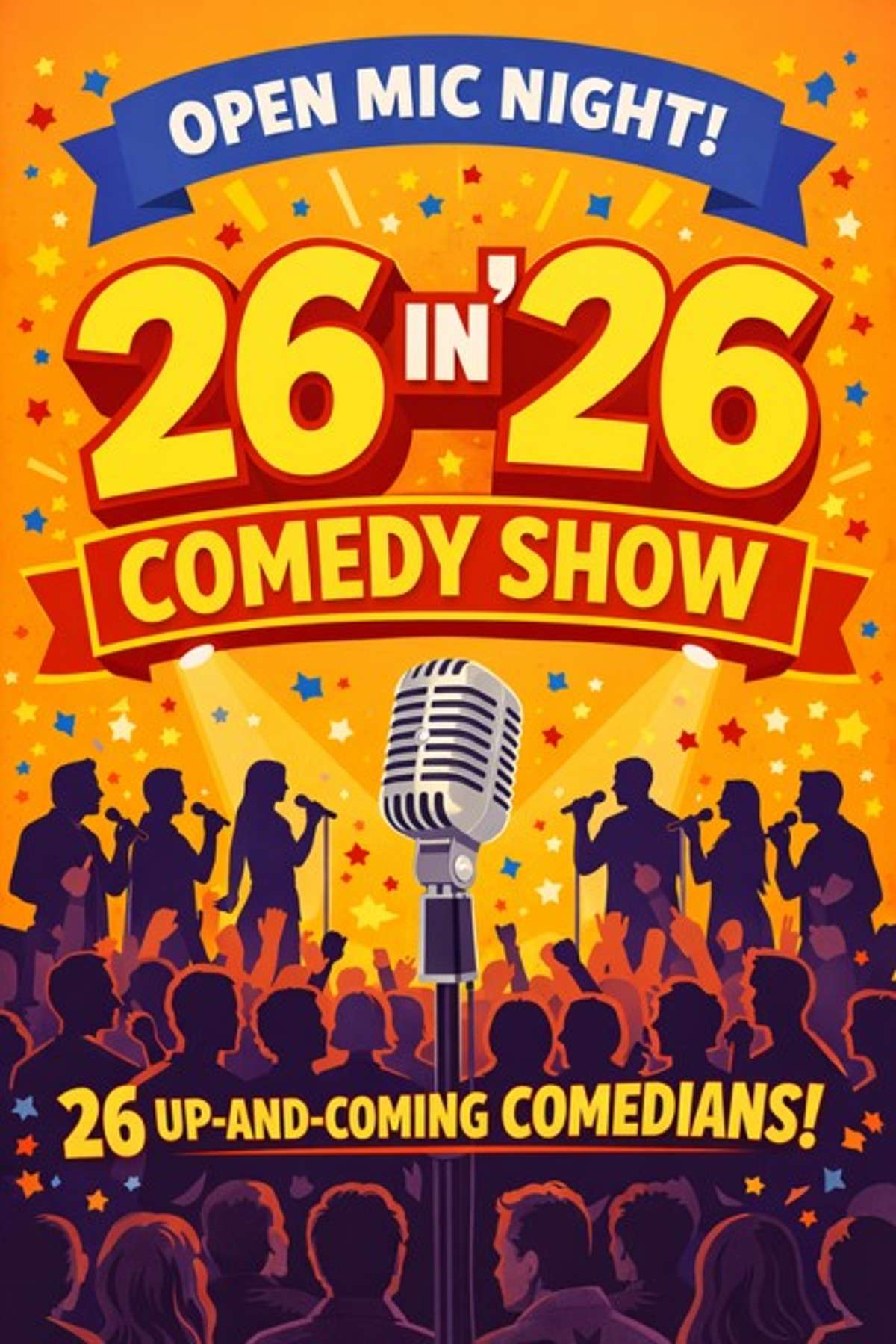 OPEN MIC! 26 FOR 26