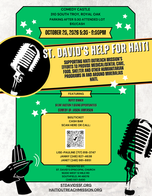 ST. DAVID’S HELP FOR HAITI